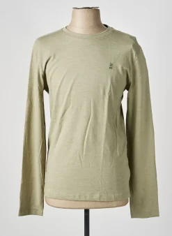 T-shirt No Excess Vert Manches Longues