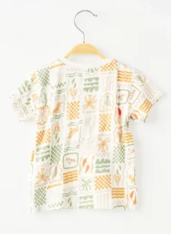 T-shirt Noppies Gris Manches Courtes