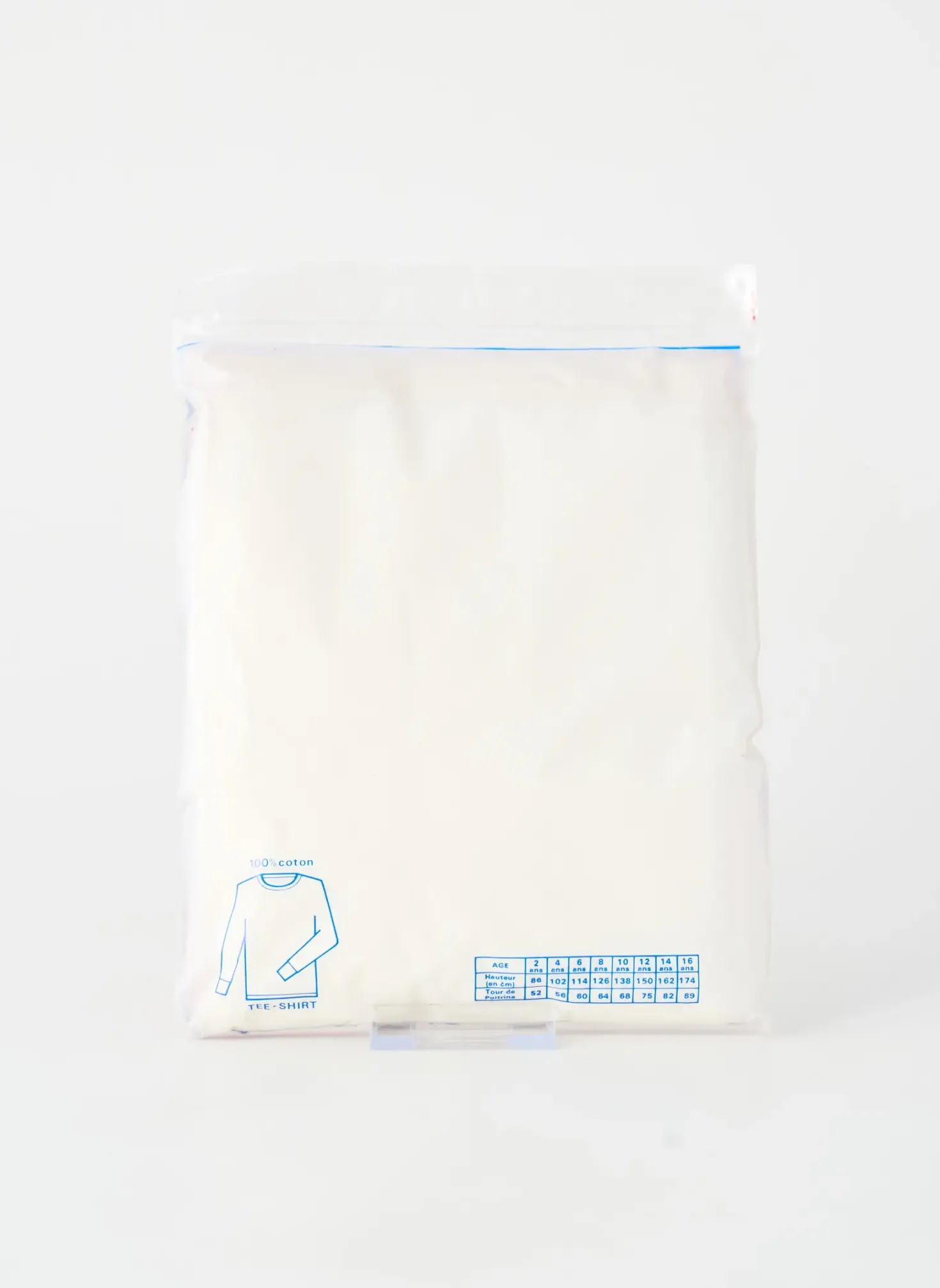 T-shirt Petit Bateau Blanc Manches Longues