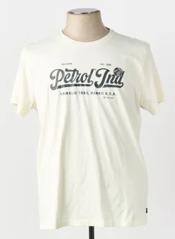 T-shirt Petrol Industries Beige