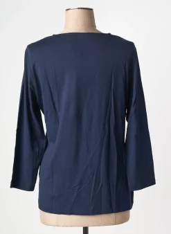 T-shirt Rabe Bleu Manches 3/4