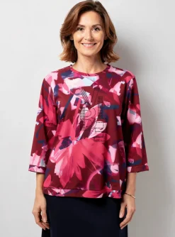 T-shirt Rabe Rose Manches 3/4