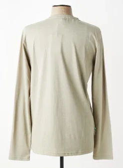T-shirt Ragwear Vert Clair Manches Longues