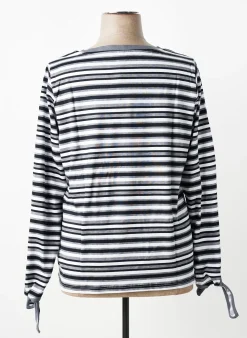 T-shirt Sheego Gris Manches Longues