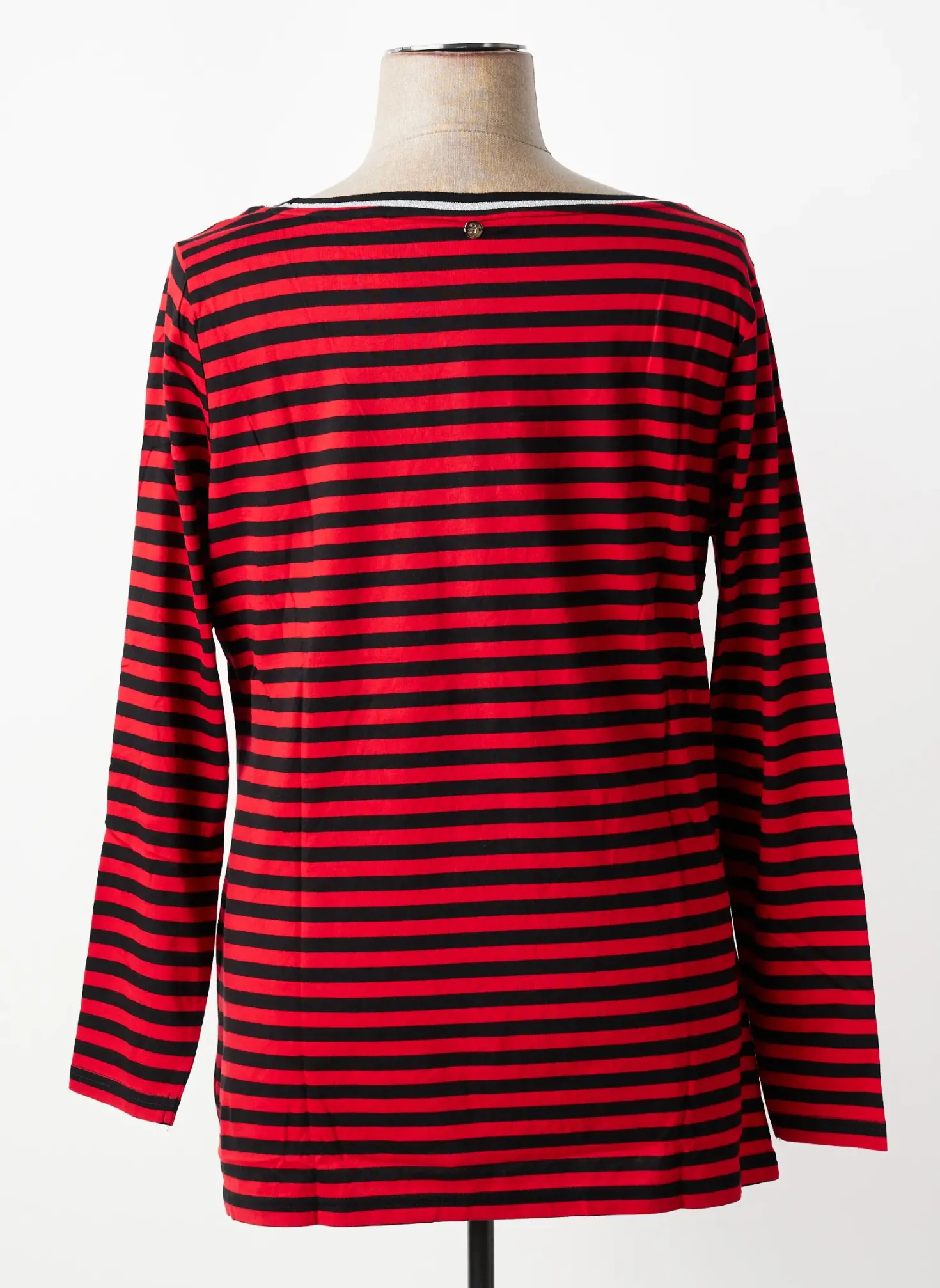 T-shirt Sheego Rouge Manches Longues