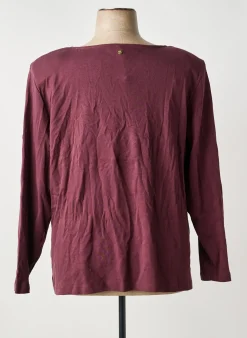 T-shirt Sheego Rouge Manches Longues