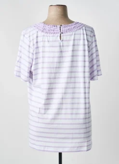 T-shirt Sheego Violet Manches Courtes