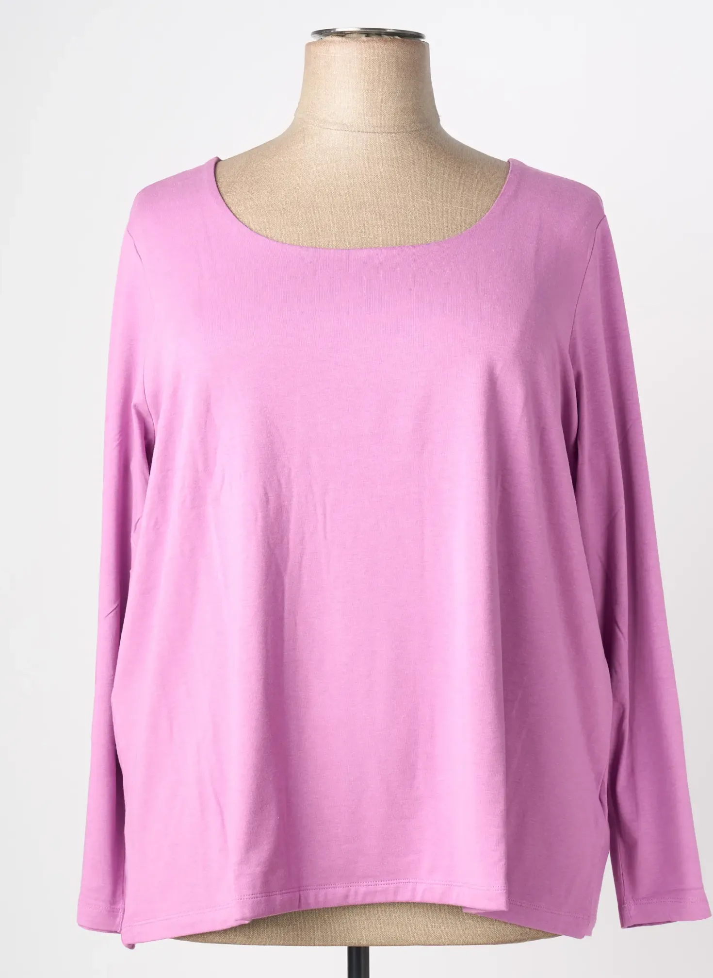T-shirt Sheego Violet Manches Longues