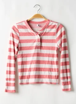 T-shirt Sisstrevolution Rouge Manches Longues