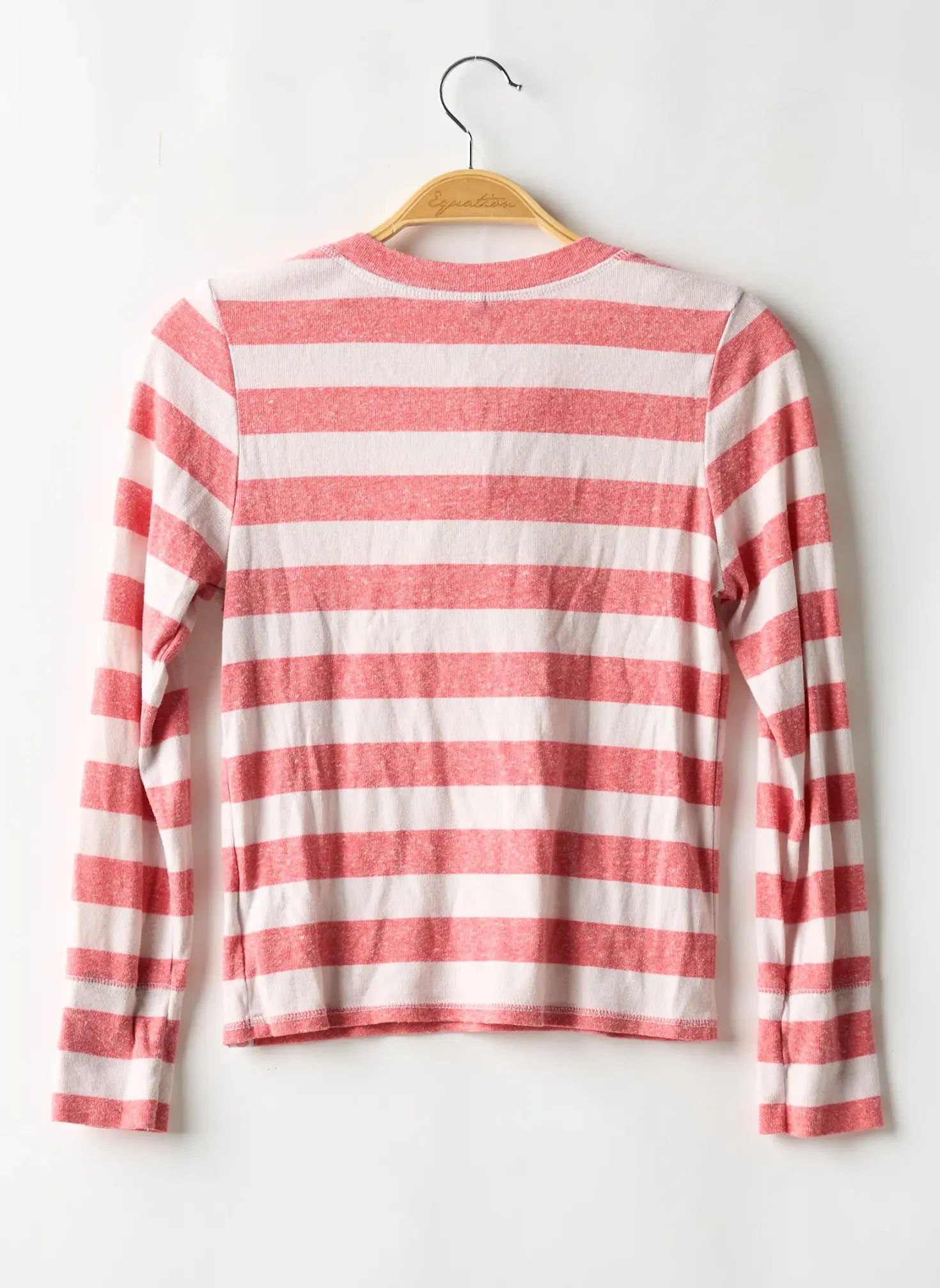 T-shirt Sisstrevolution Rouge Manches Longues