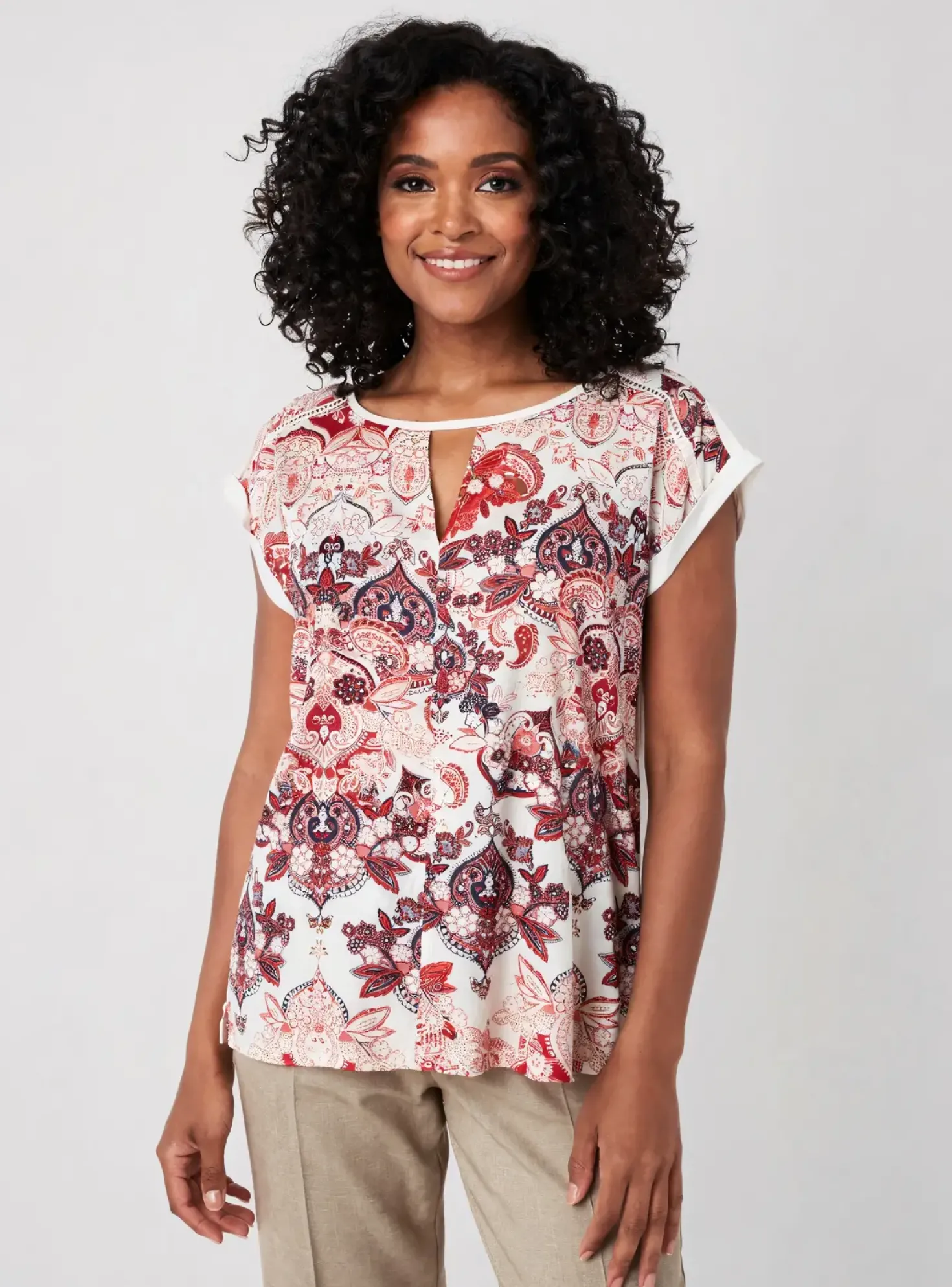 T-shirt S.oliver Blanc