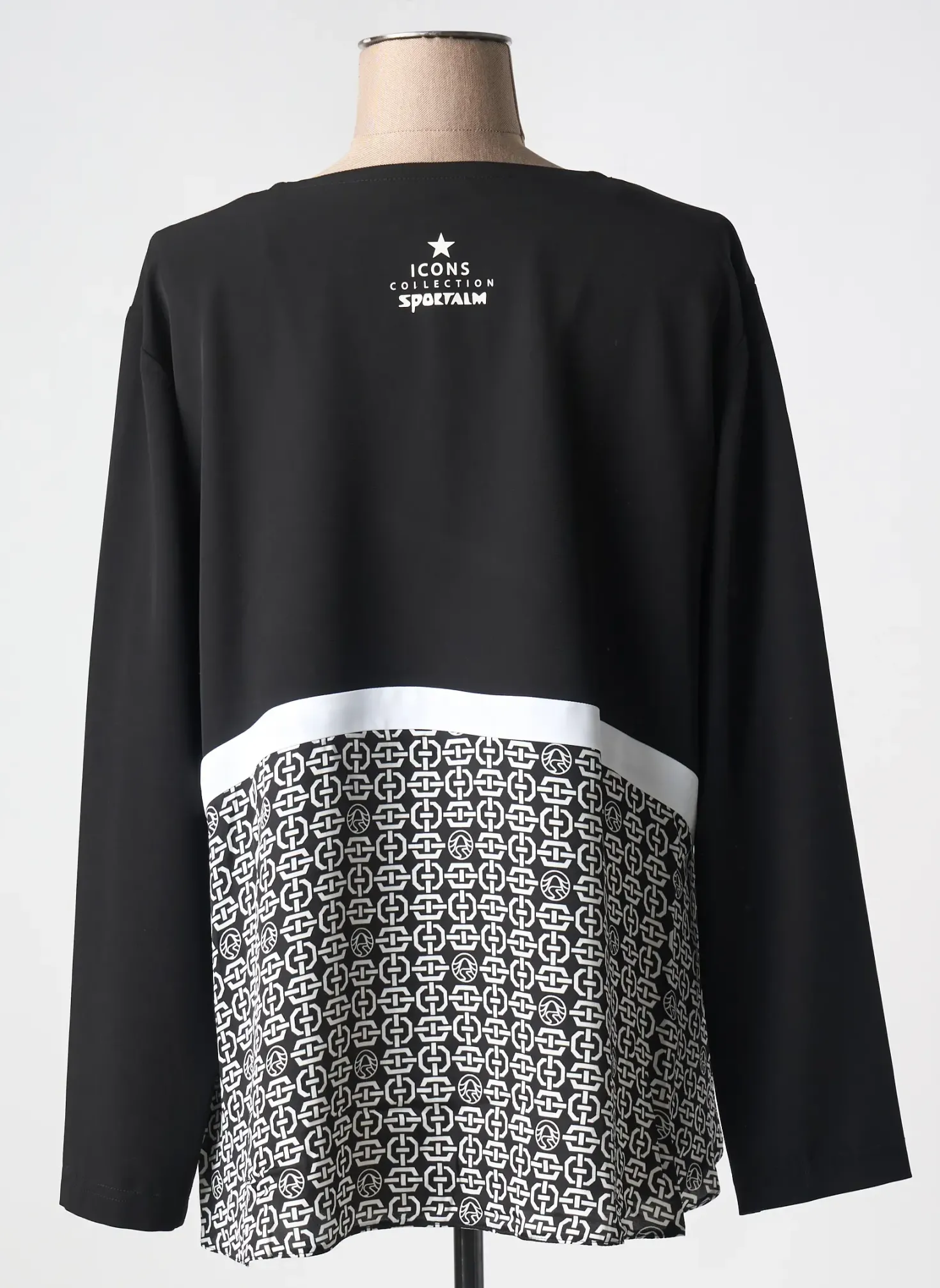 T-shirt Sportalm Noir Manches Longues