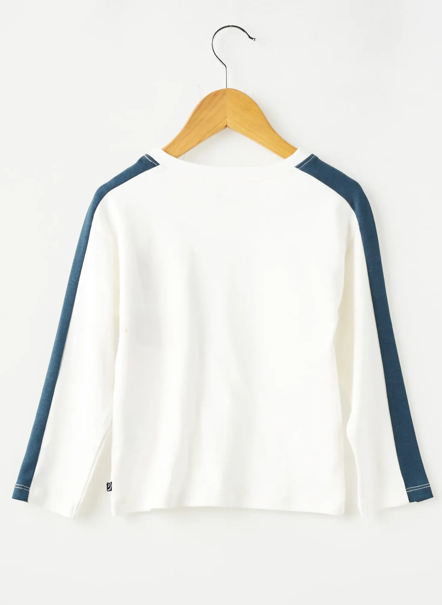 T-shirt Sucre D'orge Blanc Manches Longues