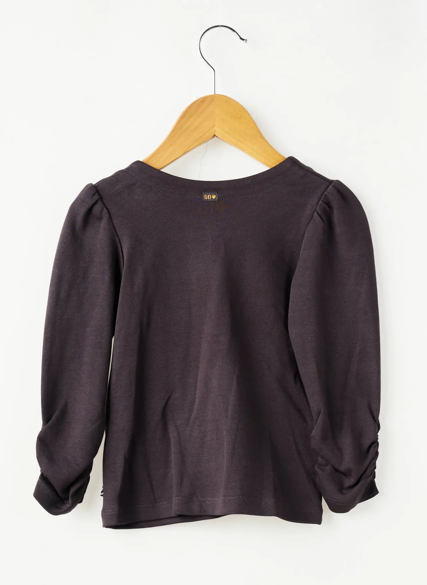 T-shirt Sucre D'orge Noir Manches Longues