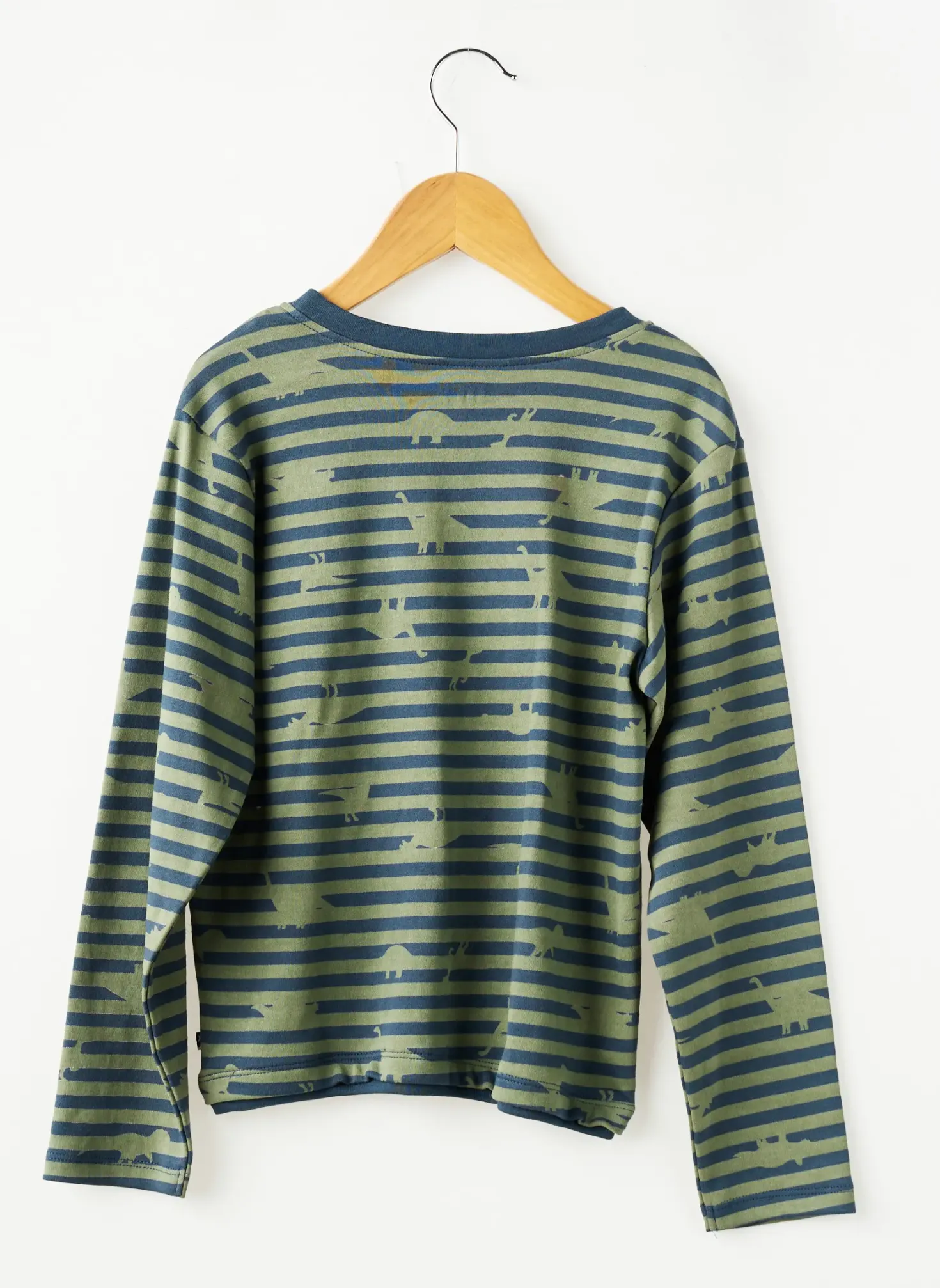 T-shirt Sucre D'orge Vert Manches Longues