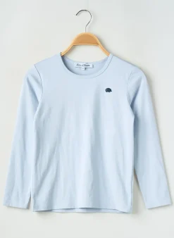 T-shirt Tartine Et Chocolat Bleu Manches Longues