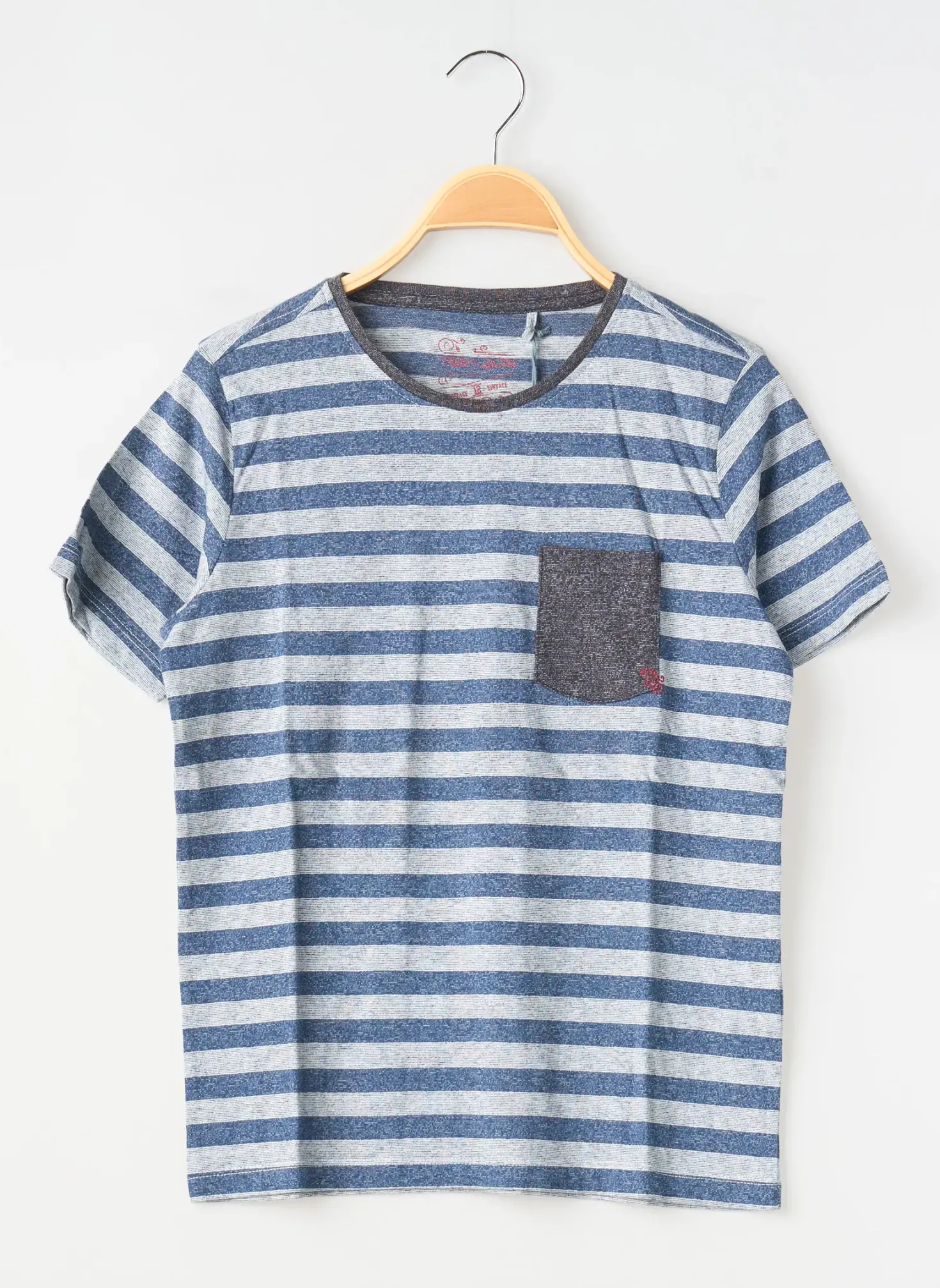 T-shirt Teddy Smith Bleu Manches Courtes