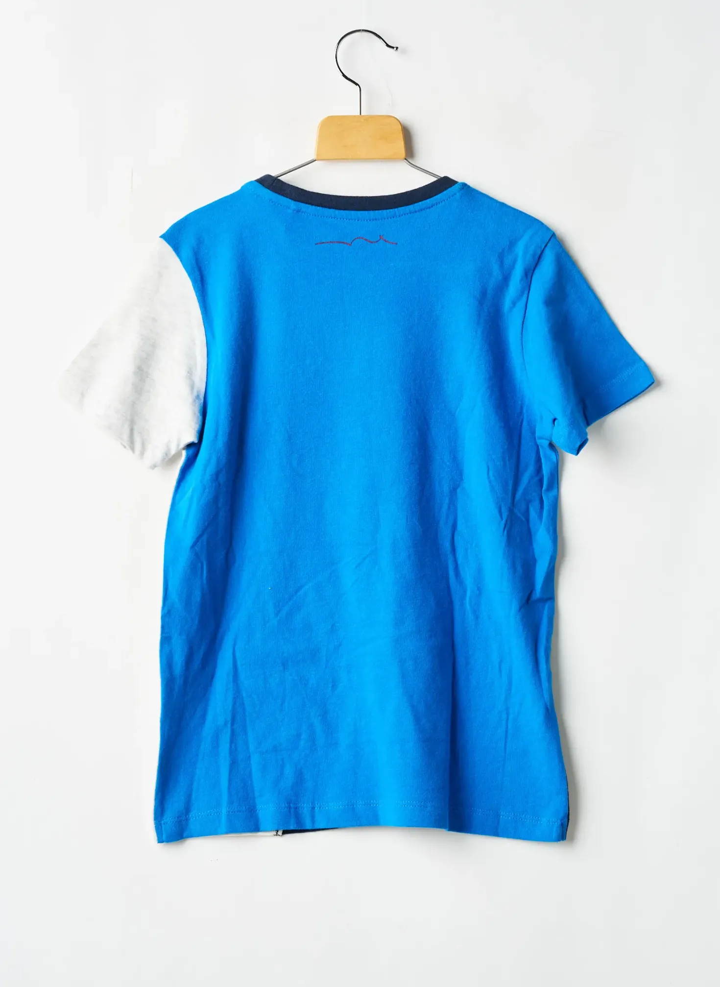 T-shirt Teddy Smith Bleu Manches Courtes