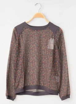 T-shirt Teddy Smith Gris Manches Longues