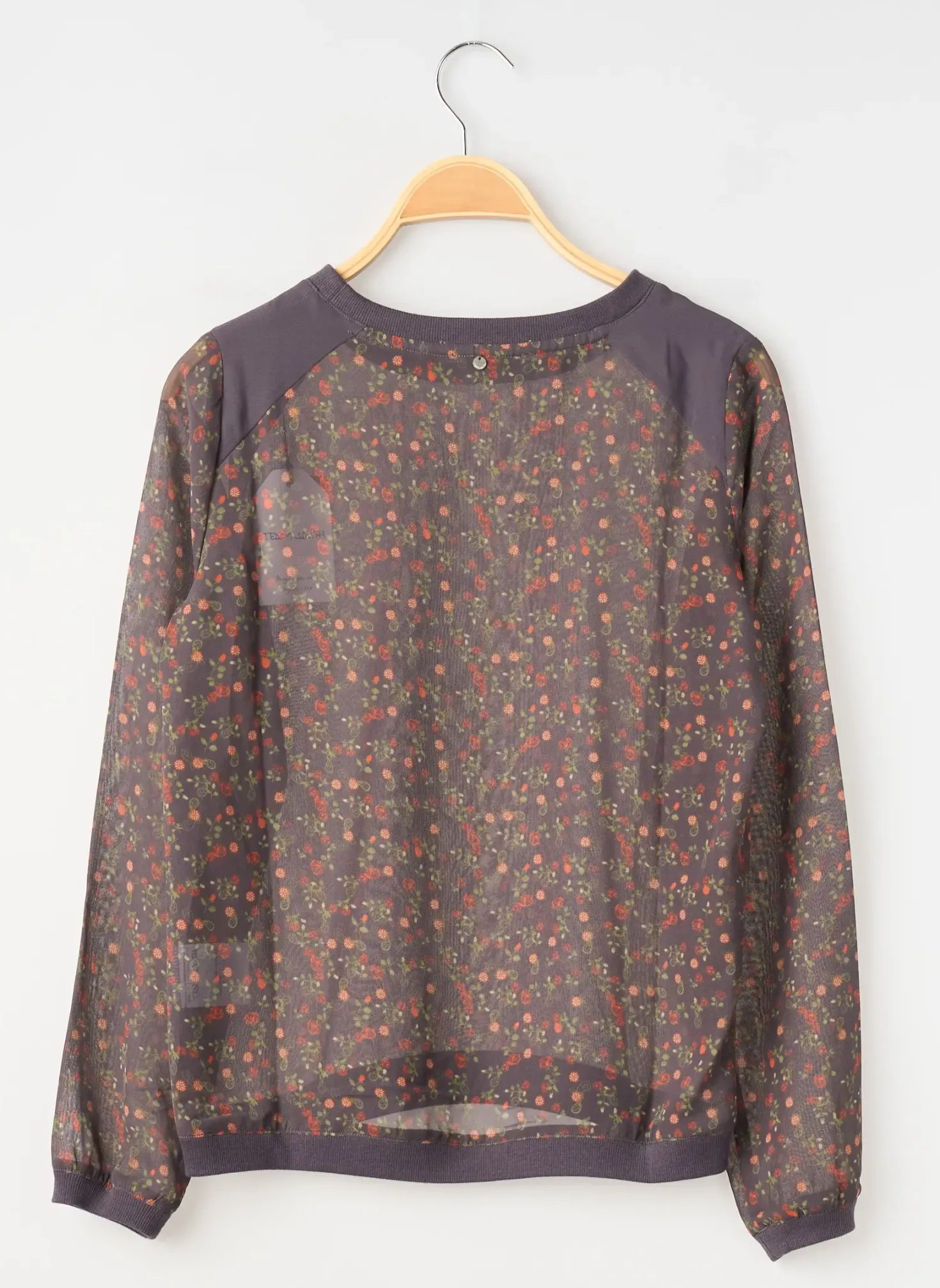 T-shirt Teddy Smith Gris Manches Longues