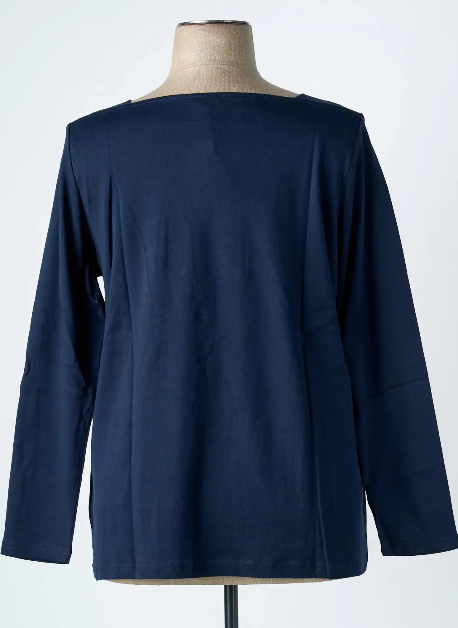T-shirt Tom Tailor Bleu Manches Longues