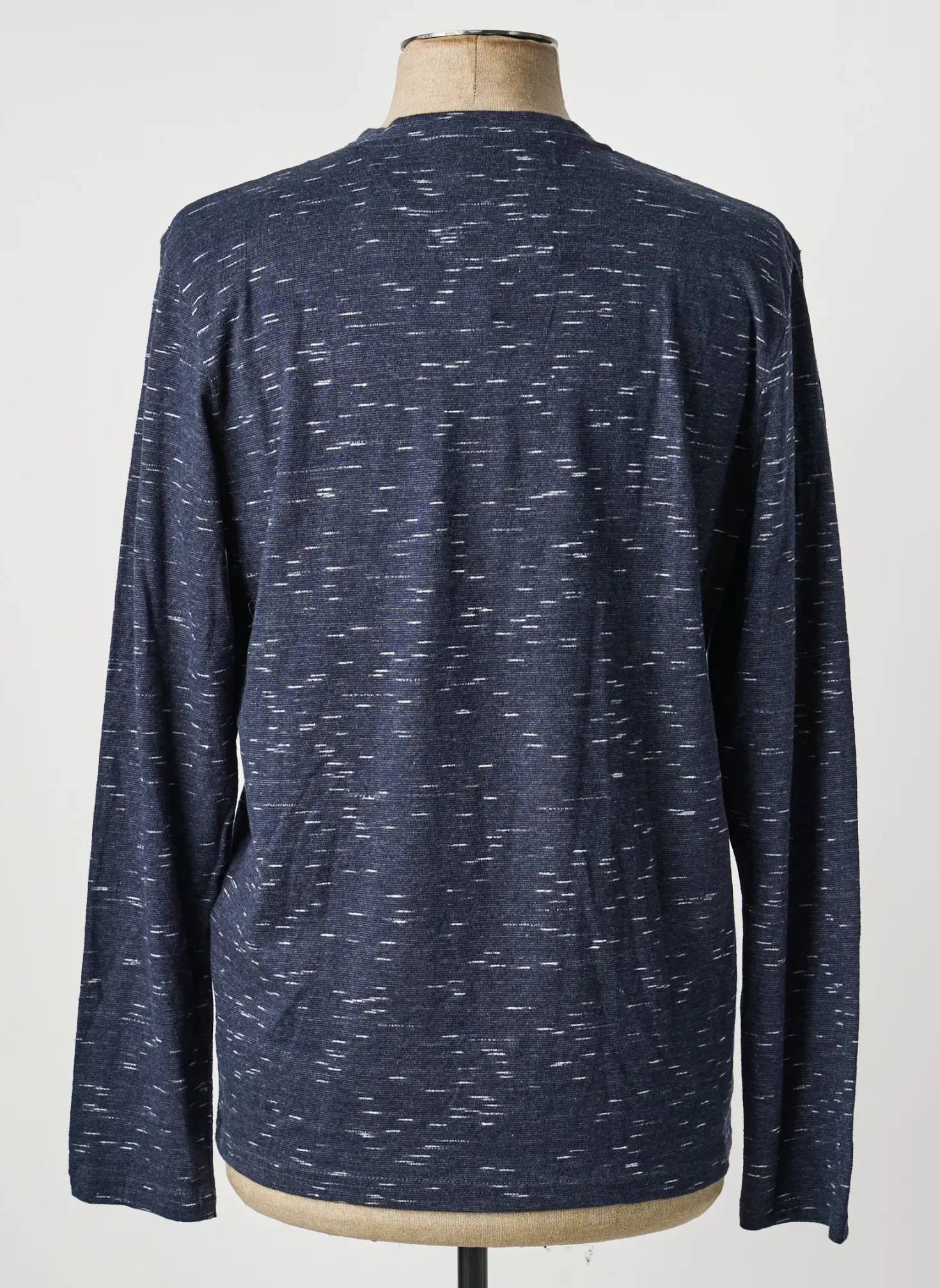 T-shirt Tom Tailor Bleu Manches Longues