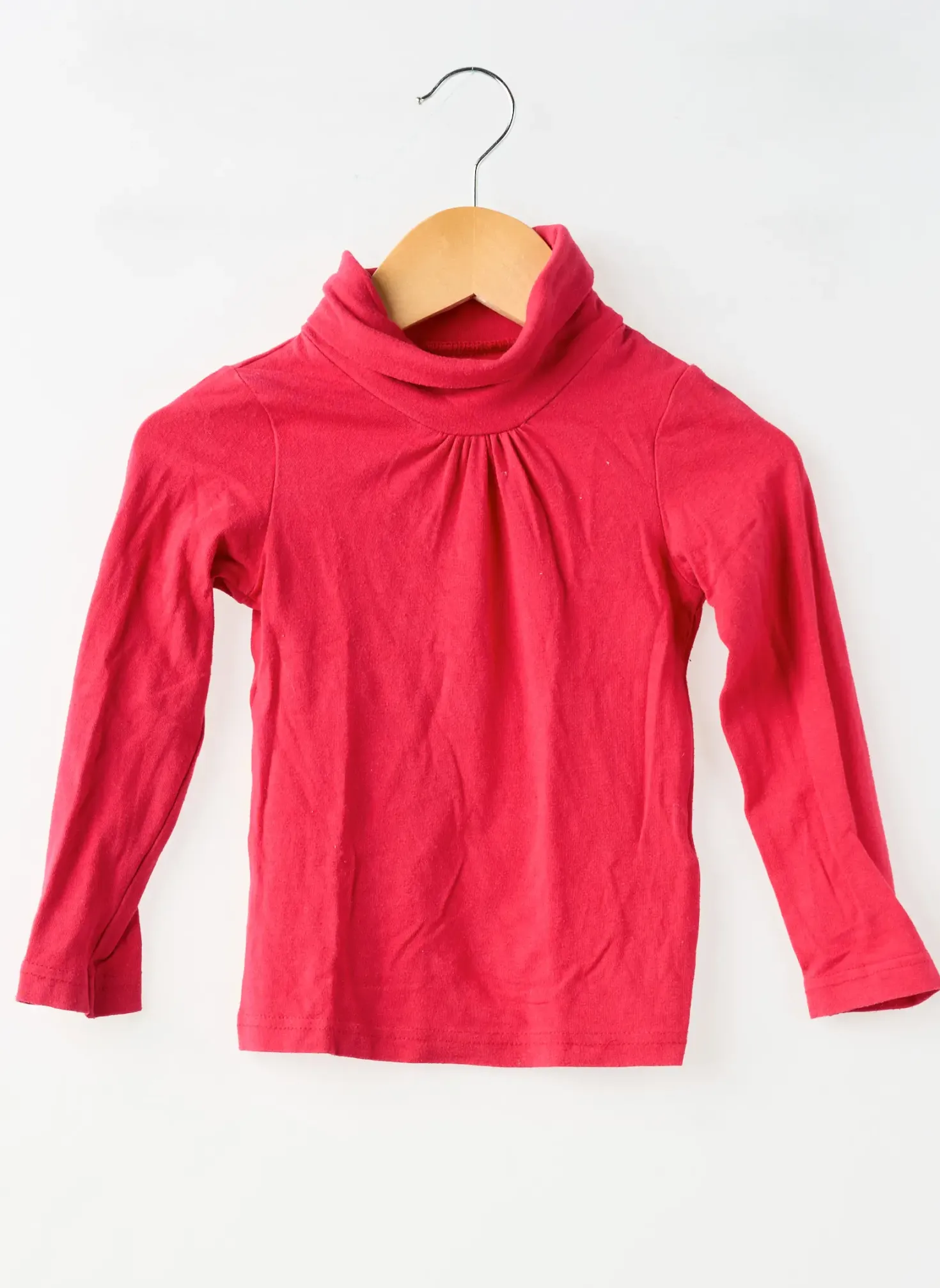 T-shirt Vynil Fraise Rouge Manches Longues
