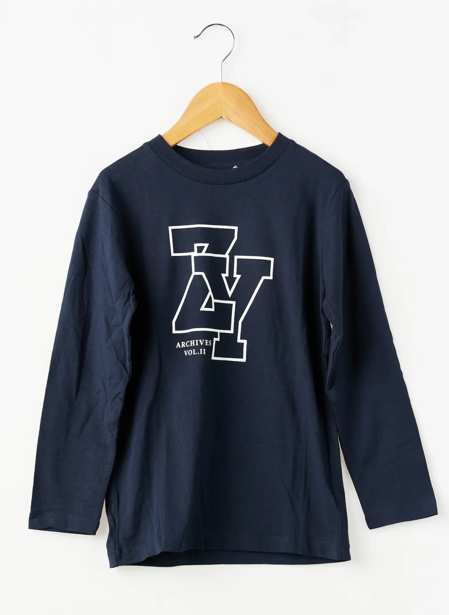 T-shirt Zy Bleu Manches Longues