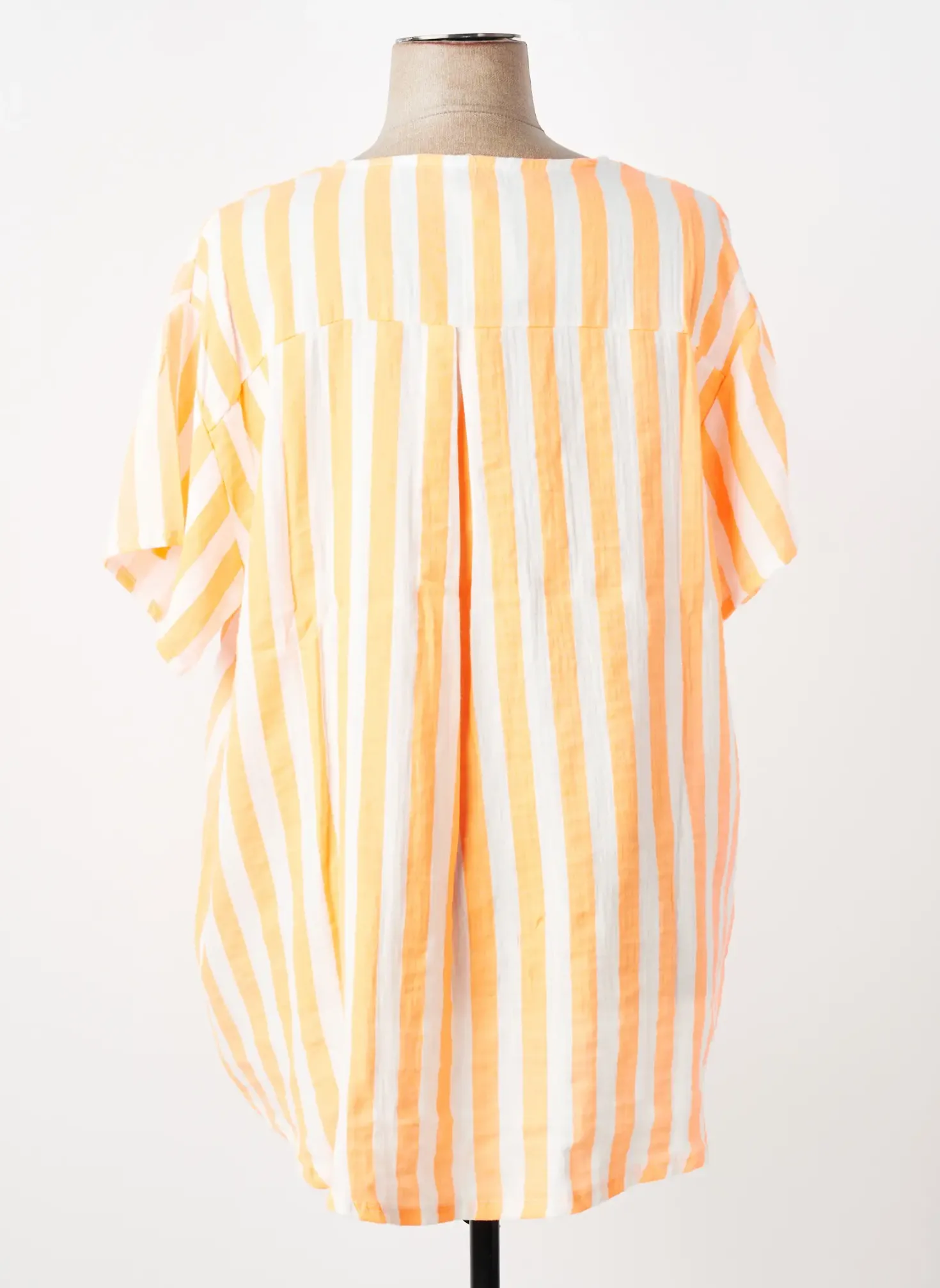 Tunique Manches Courtes New Collection Orange