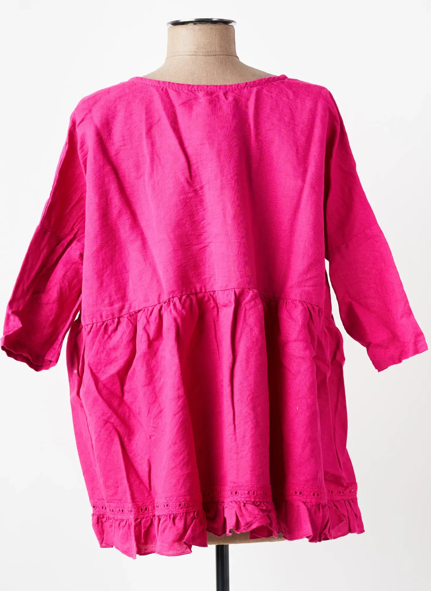 Tunique Manches Courtes Rhum Raisin Rose