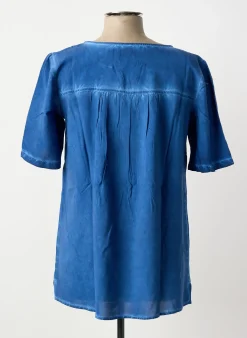 Tunique Manches Courtes Sheego Bleu