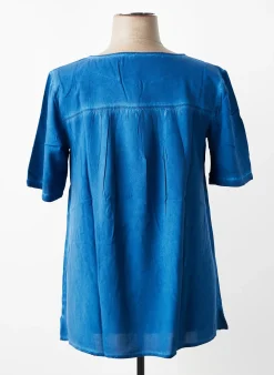 Tunique Manches Courtes Sheego Bleu