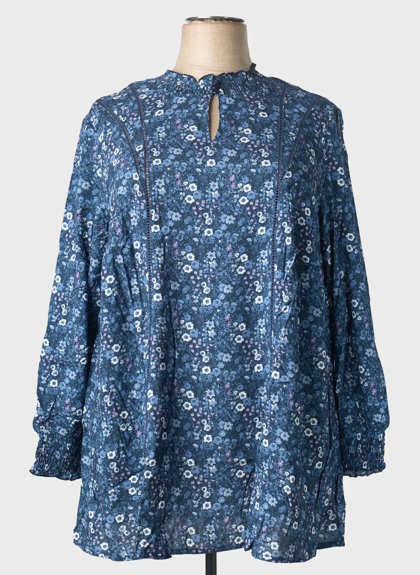 Tunique Manches Longues Sheego Bleu