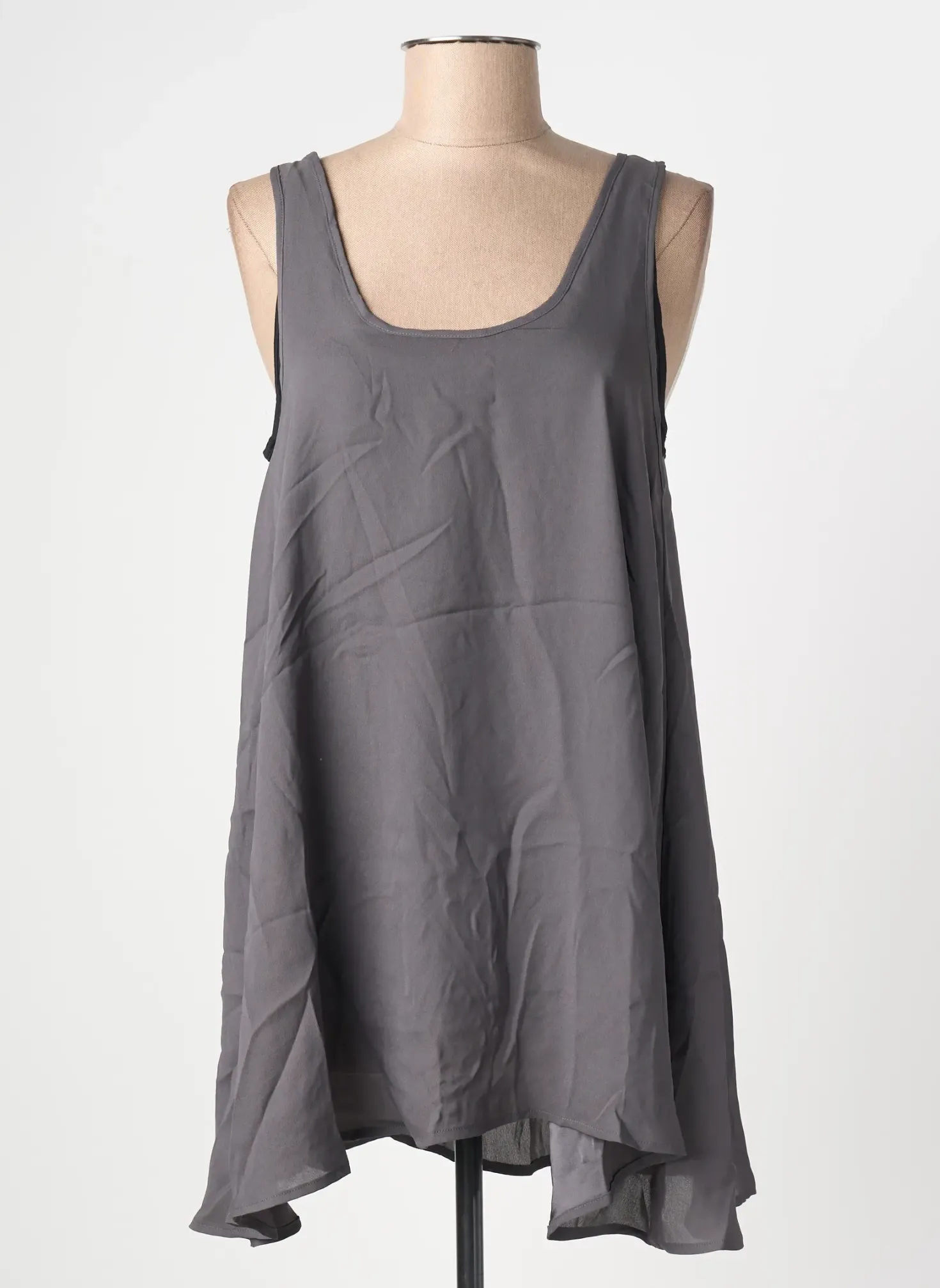Tunique Sans Manche Ange Gris