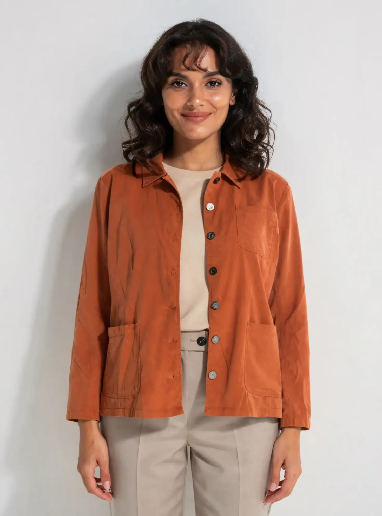 Veste Casual Agathe & Louise Orange