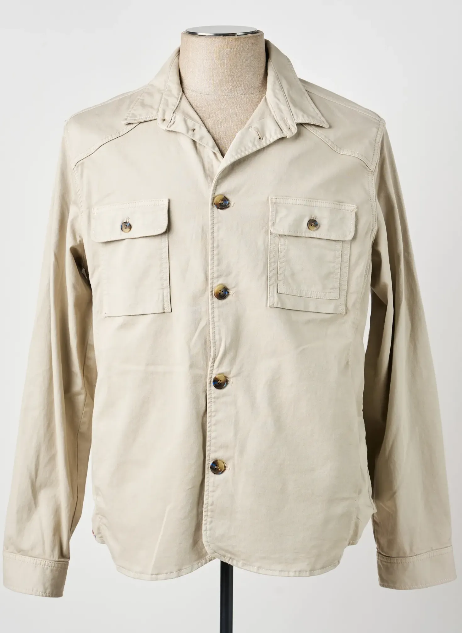 Veste Casual Bruno Saint Hilaire Beige