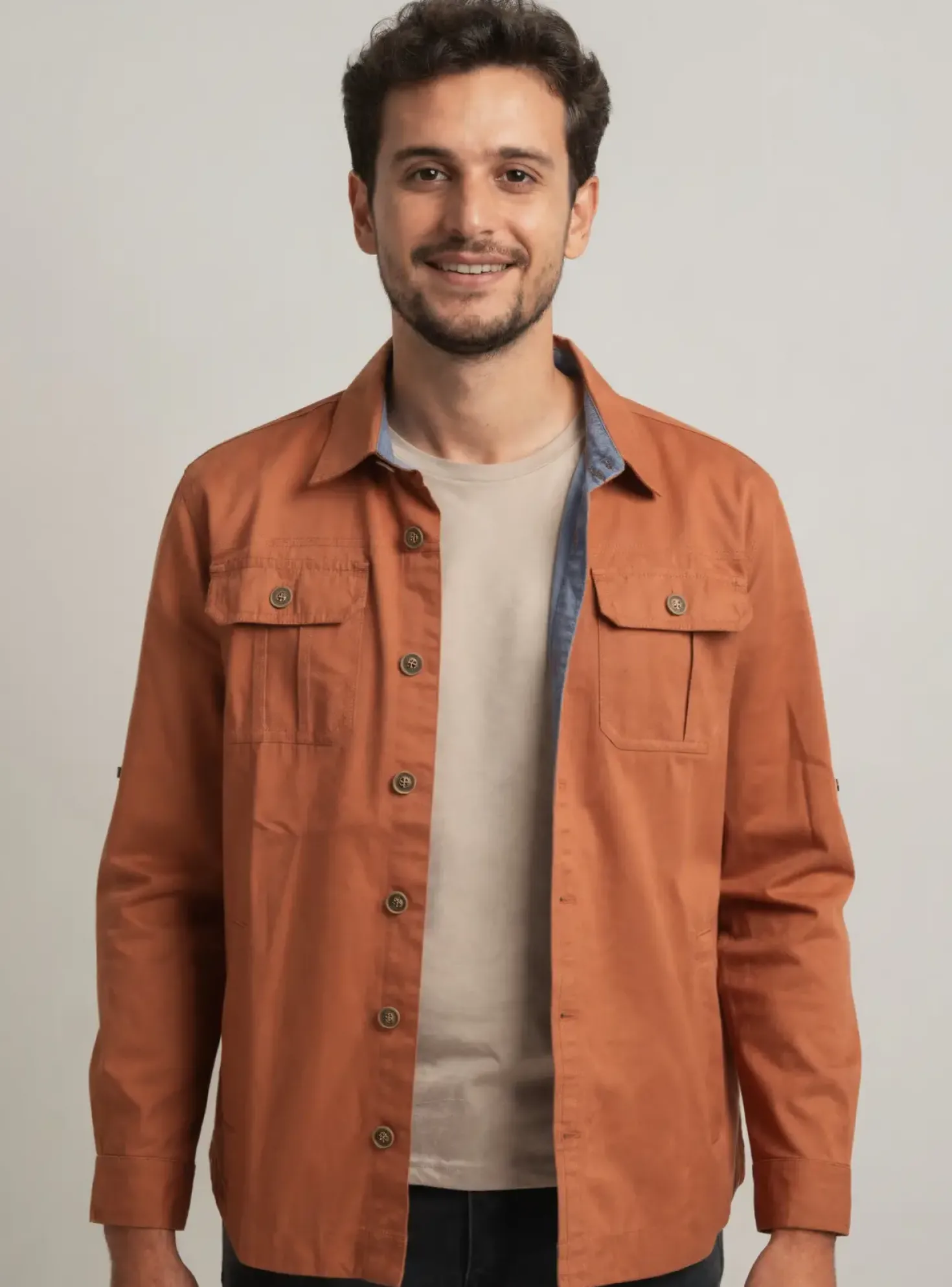 Veste Casual Casual Spirit Orange