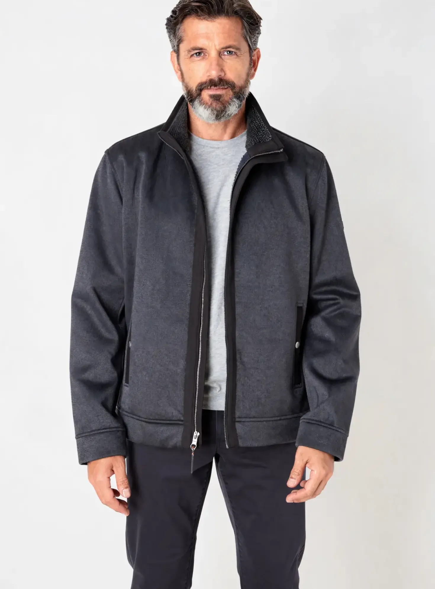 Veste Casual Cofox Gris