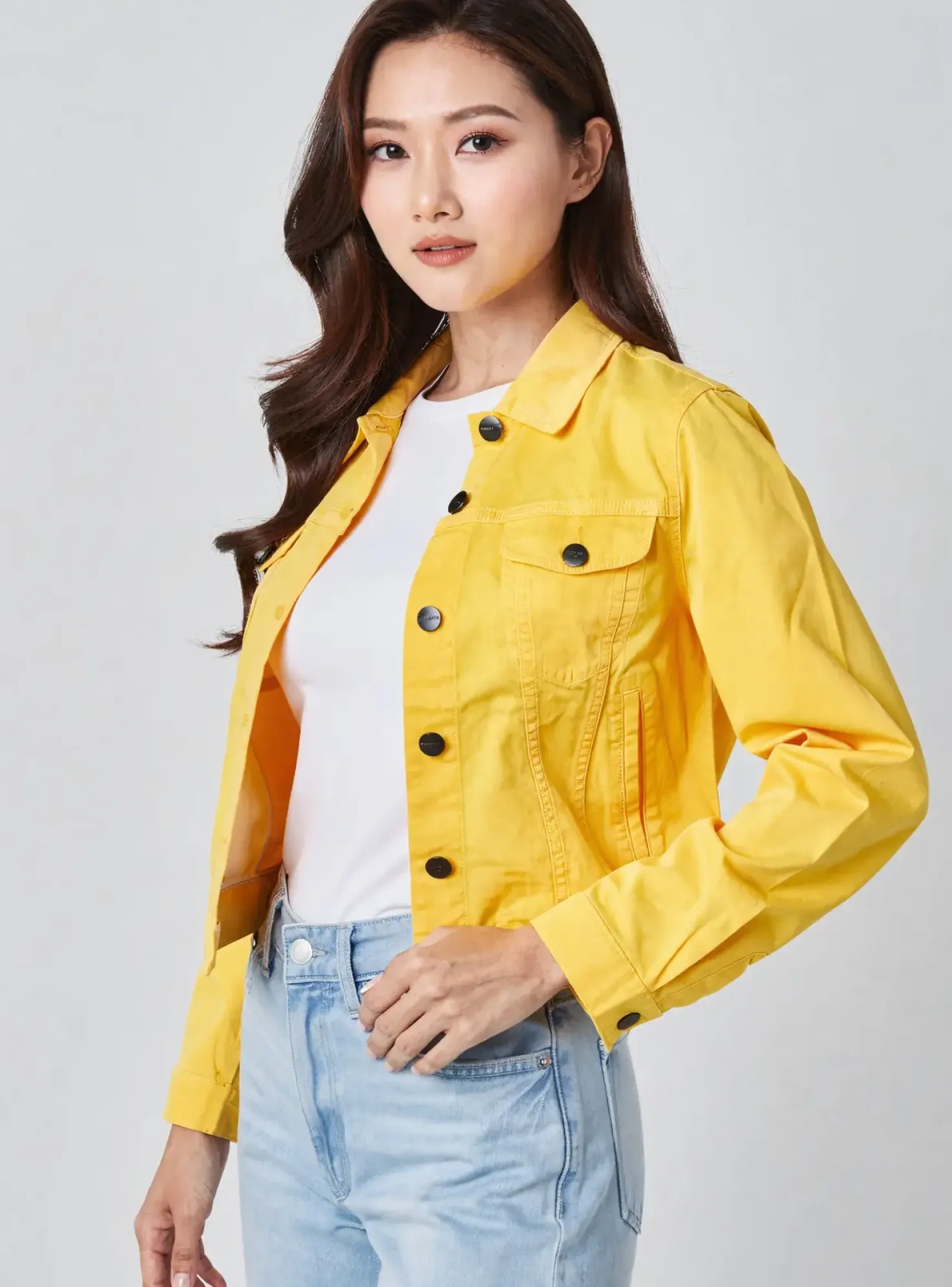 Veste Casual Couturist Jaune