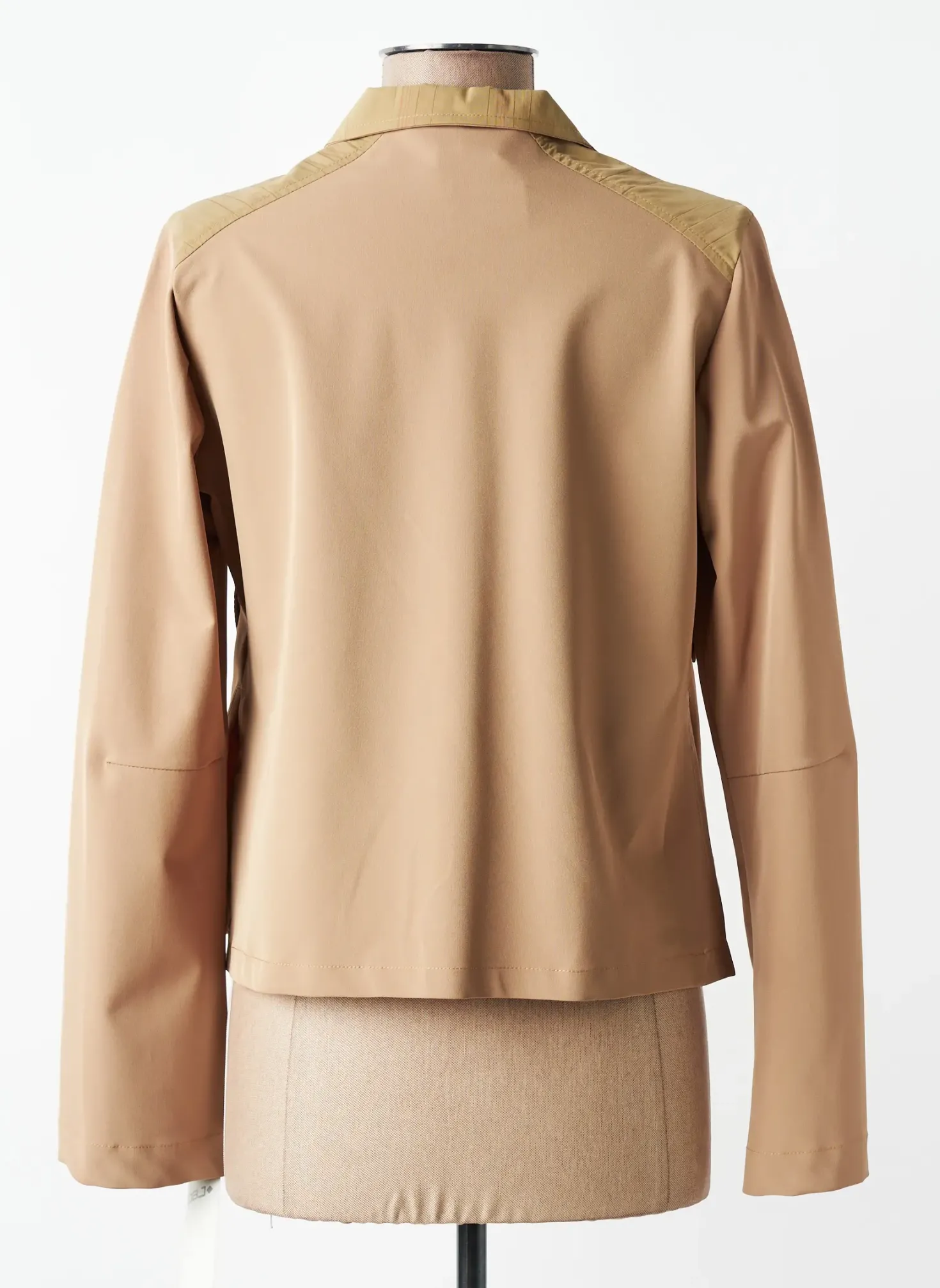 Veste Casual Double Jeu Beige