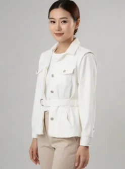 Veste Casual Elora Beige