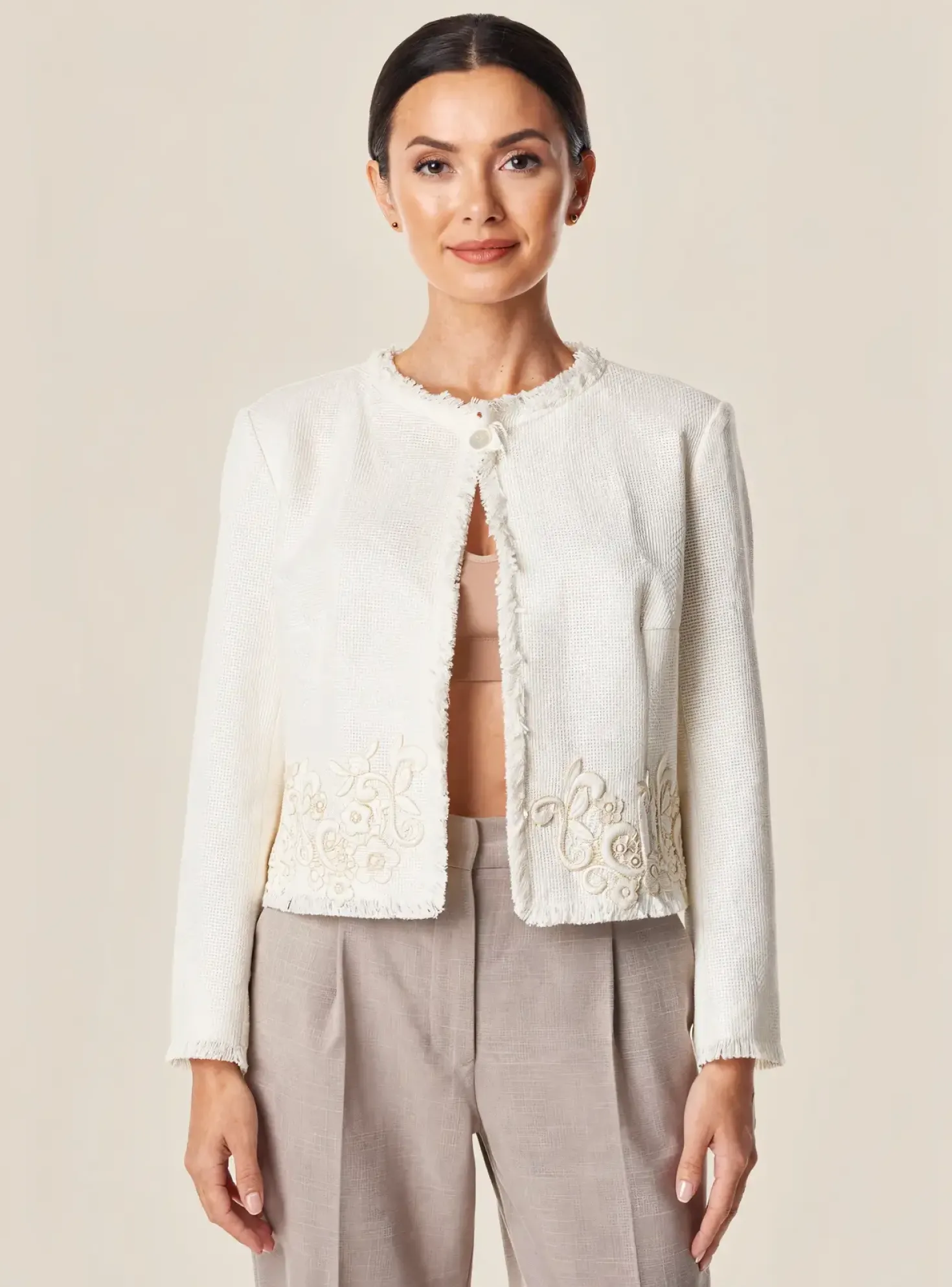 Veste Casual Ermanno Scervino Blanc
