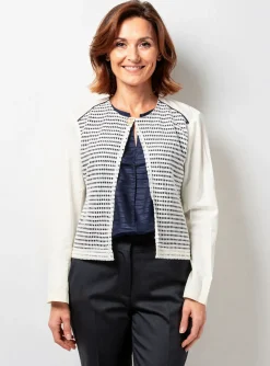 Veste Casual Eugen Klein Blanc
