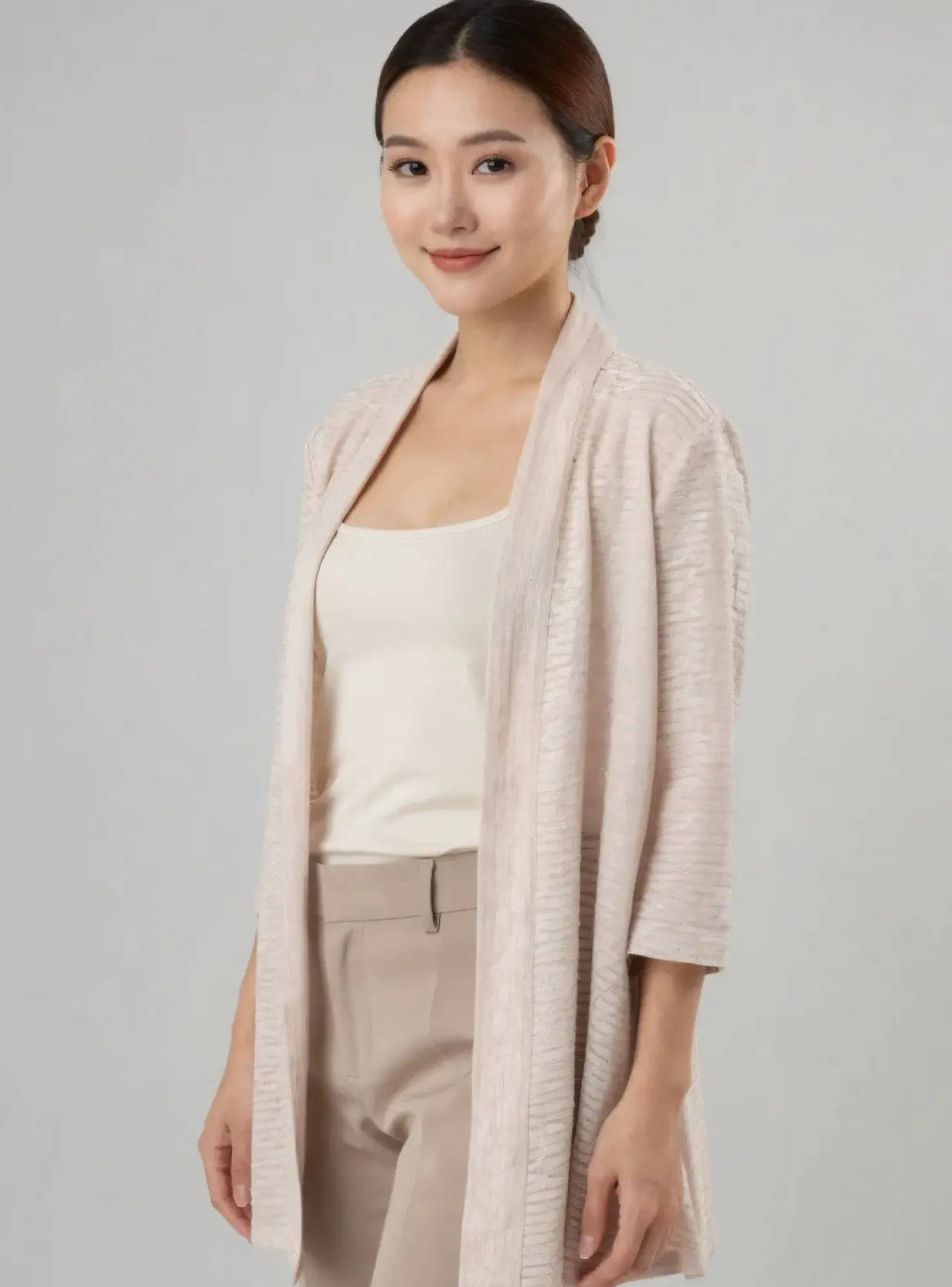 Veste Casual Joseph Ribkoff Beige