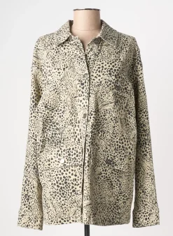 Veste Casual Kaffe Beige