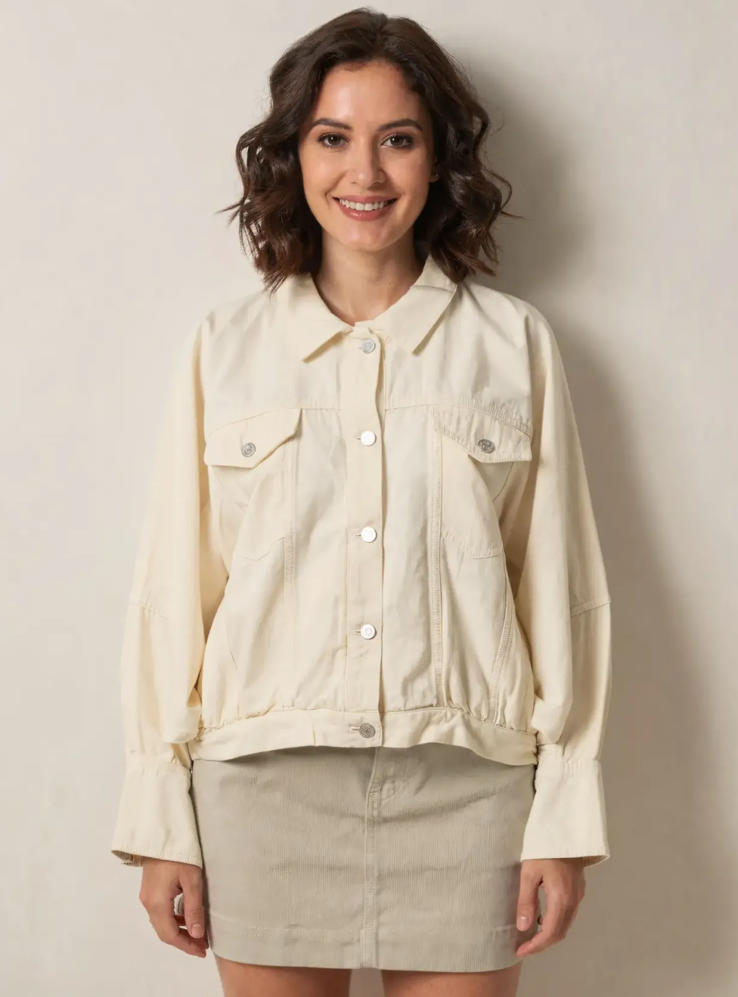 Veste Casual Labdip Beige