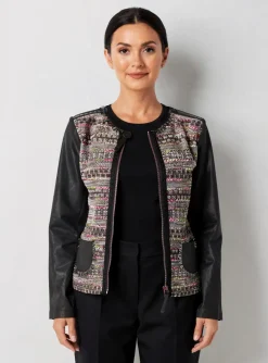Veste Casual Lo! Les Filles Noir