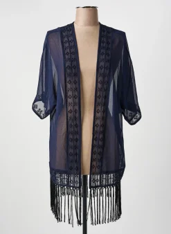 Veste Casual Phildar Bleu