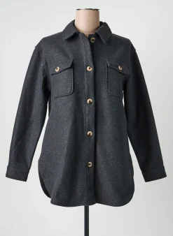 Veste Casual Pieces Gris