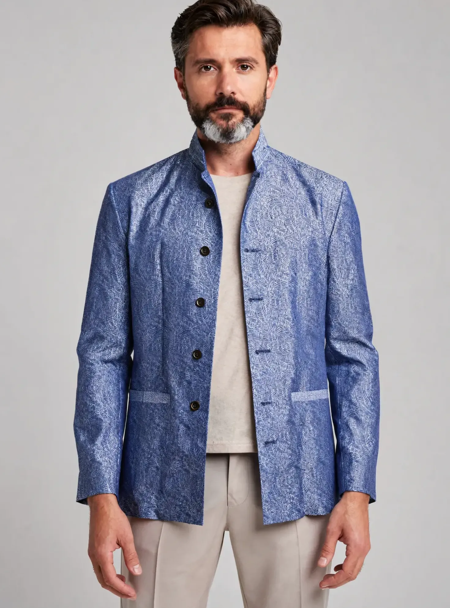 Veste Casual Pierre Talamon Bleu